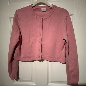Wilfred Pink Cardigan Sweater